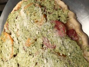 IMG_5350 Pesto for the Tomato, Bacon & Pesto Tart