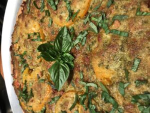 IMG_5367 Finished Tomato, Bacon & Pesto Tart