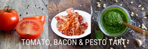 Delicious Tomato, Bacon & Pesto Tart Recipe - All-America Selections