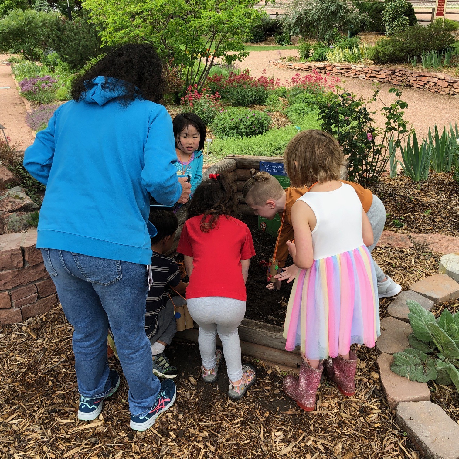 Third Place Winner: Horticultural Art Society Demonstration Garden in Colorado Springs, Colorado.