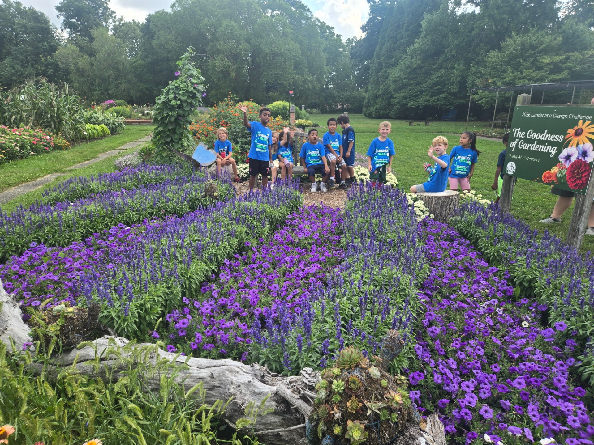 AAS Display Challenge Winner - Third Place Winner: Boerner Botanical Gardens in Milwaukee, Wisconsin