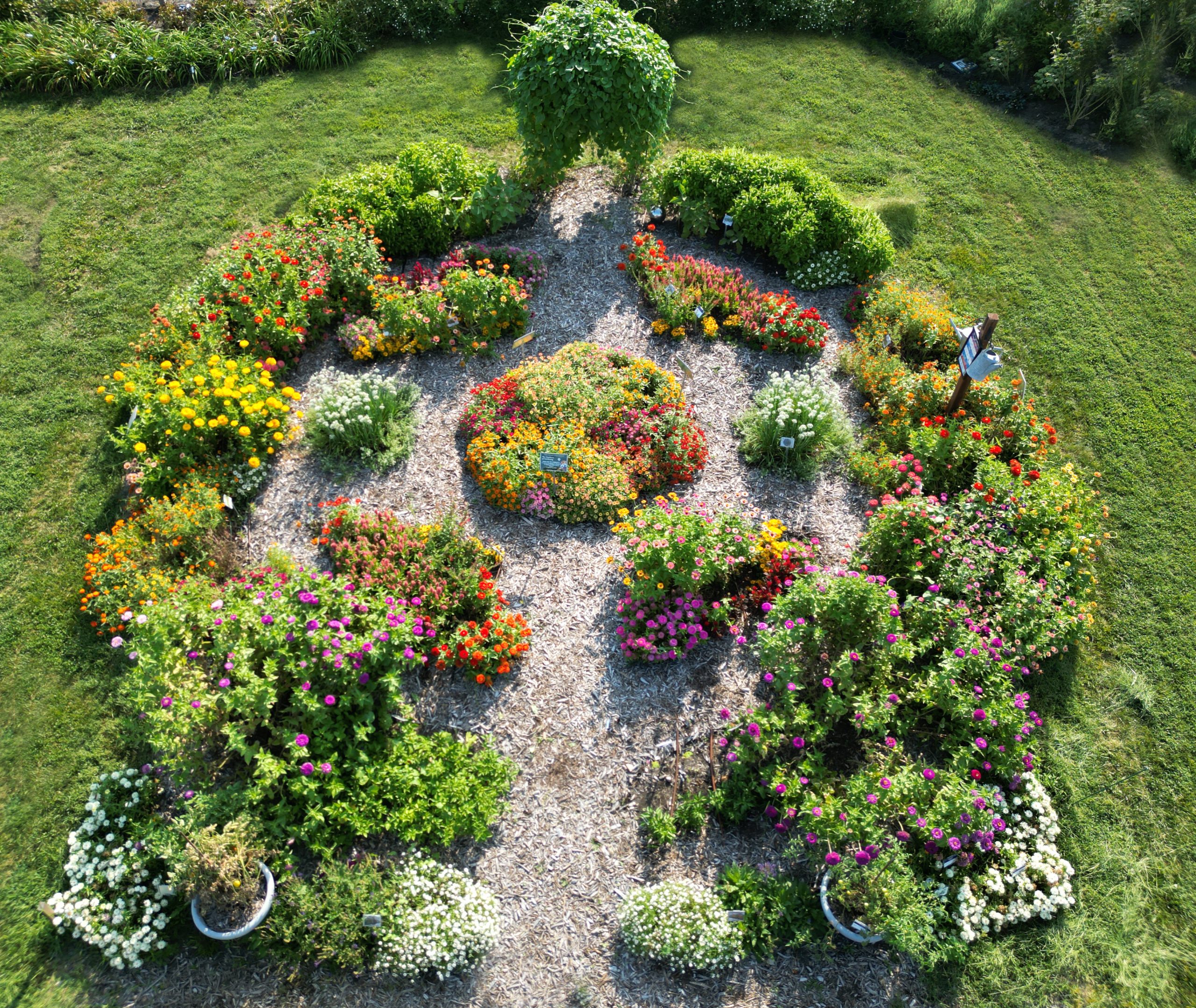AAS Display Garden Challenge First Place Winner: Kansas State Univ Horticulture Research and Extension Center in Olathe, Kansas