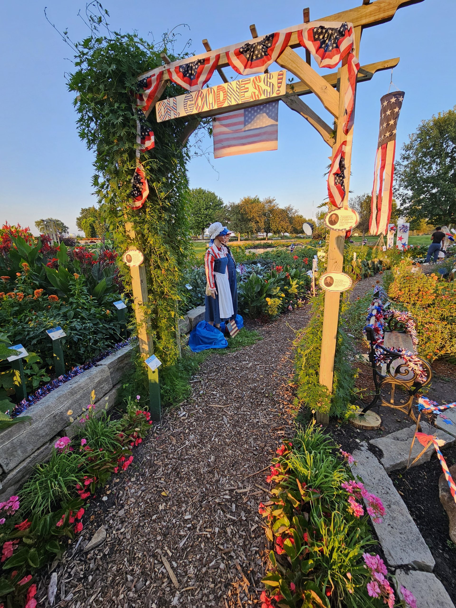 AAS Display Challenge Winner Third Place Winner (a tie): Noelridge Park Gardens, Cedar Rapids, Iowa